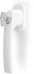 Klamka aluminium klucz